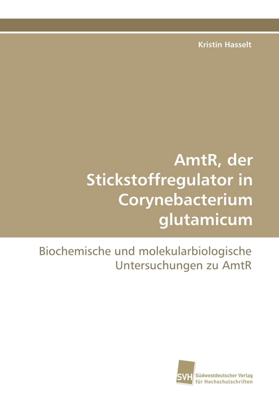 AmtR, der Stickstoffregulator in Corynebacterium glutamicum: Biochemische und molekularbiologische Untersuchungen zu AmtR