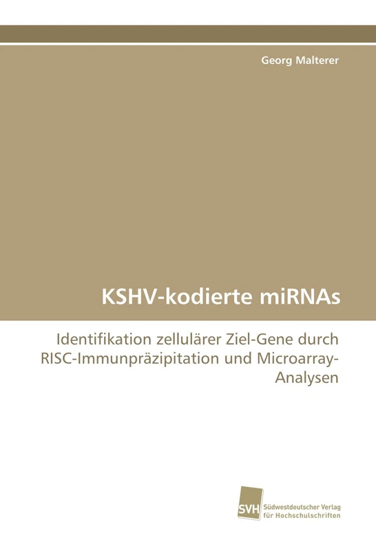 KSHV-kodierte miRNAs: Identifikation zellulärer Ziel-Gene durch RISC-Immunpräzipitation und Microarray-Analysen - Image 1