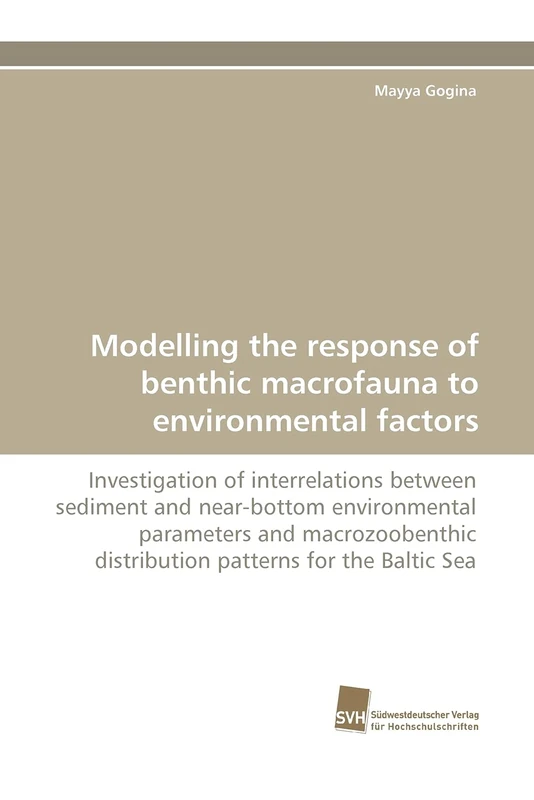 Modelling the response of benthic macrofauna to environmental factors