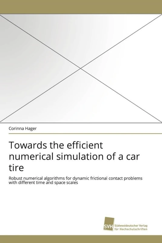 Towards the efficient numerical simulation of a car tire: Robust numerical algorithms for dynamic frictional contact problems with different time and space scales