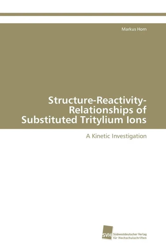 Structure-Reactivity-Relationships of Substituted Tritylium Ions: A Kinetic Investigation - Image 1