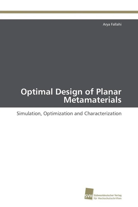 Optimal Design of Planar Metamaterials: Simulation, Optimization and Characterization