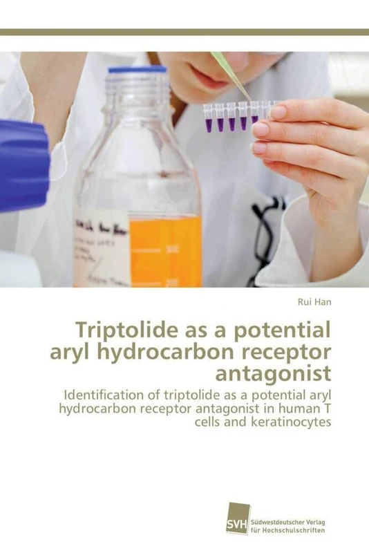Triptolide as a potential aryl hydrocarbon receptor antagonist: Identification of triptolide as a potential aryl hydrocarbon receptor antagonist in human T cells and keratinocytes - Image 1