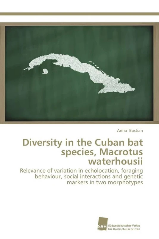 Diversity in the Cuban bat species, Macrotus waterhousii: Relevance of variation in echolocation, foraging behaviour, social interactions and genetic markers in two morphotypes - Image 1