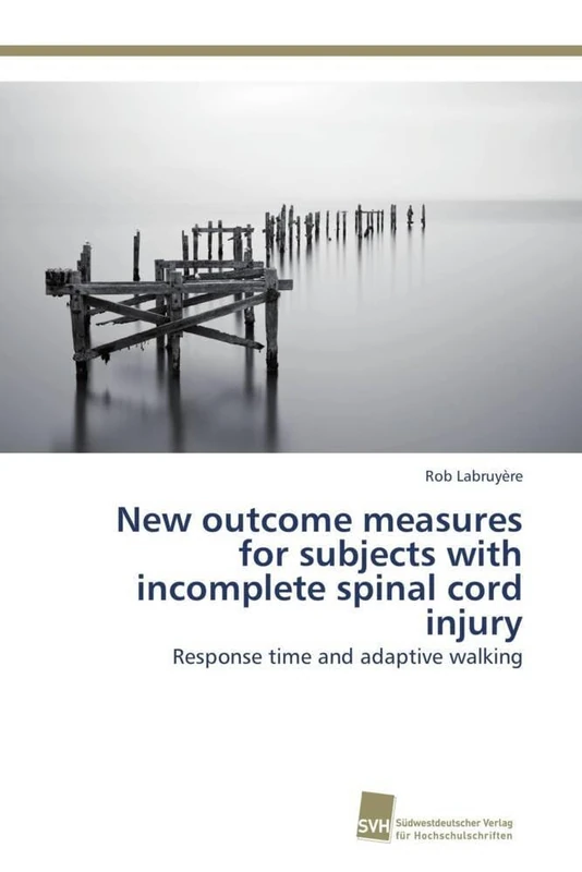 New outcome measures for subjects with incomplete spinal cord injury: Response time and adaptive walking - Image 1