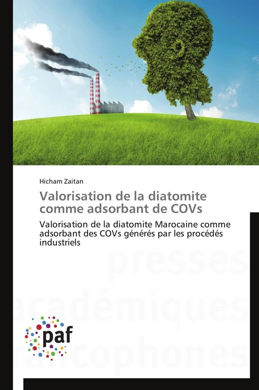 Valorisation de la diatomite comme adsorbant de COVs: Valorisation de la diatomite Marocaine comme adsorbant des COVs générés par les procédés industriels (Omn.Pres.Franc.)