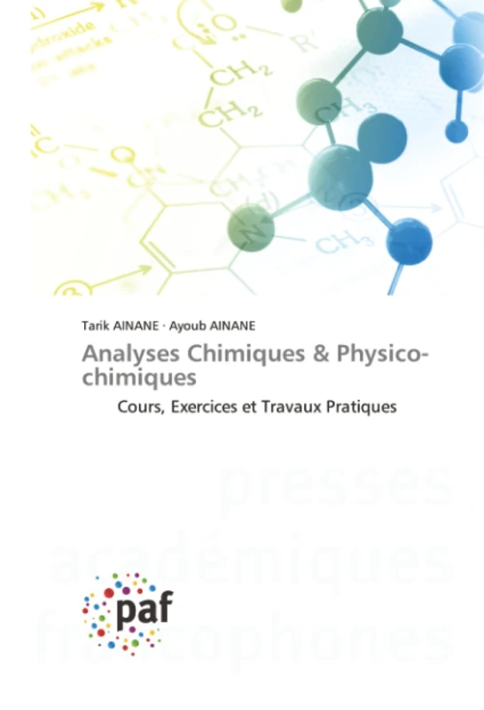 Analyses Chimiques & Physico-chimiques: Cours, Exercices et Travaux Pratiques - Image 1