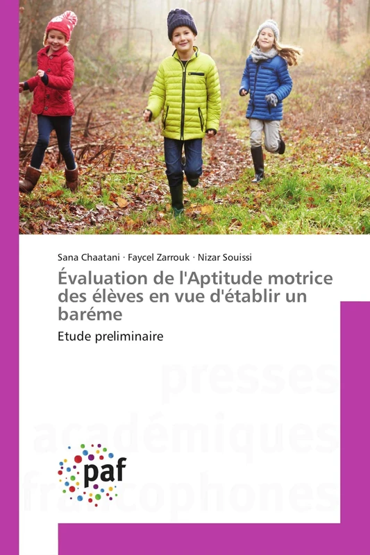 Évaluation de l'Aptitude motrice des élèves en vue d'établir un baréme: Etude preliminaire - Image 1