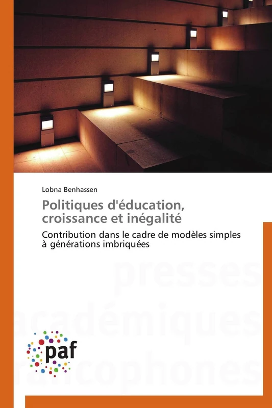 Politiques d'éducation, croissance et inégalité: Contribution dans le cadre de modèles simples à générations imbriquées (Omn.Pres.Franc.) - Image 1