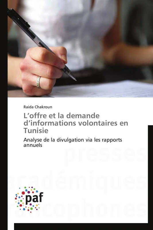 L’offre et la demande d’informations volontaires en Tunisie: Analyse de la divulgation via les rapports annuels (Omn.Pres.Franc.) - Image 1