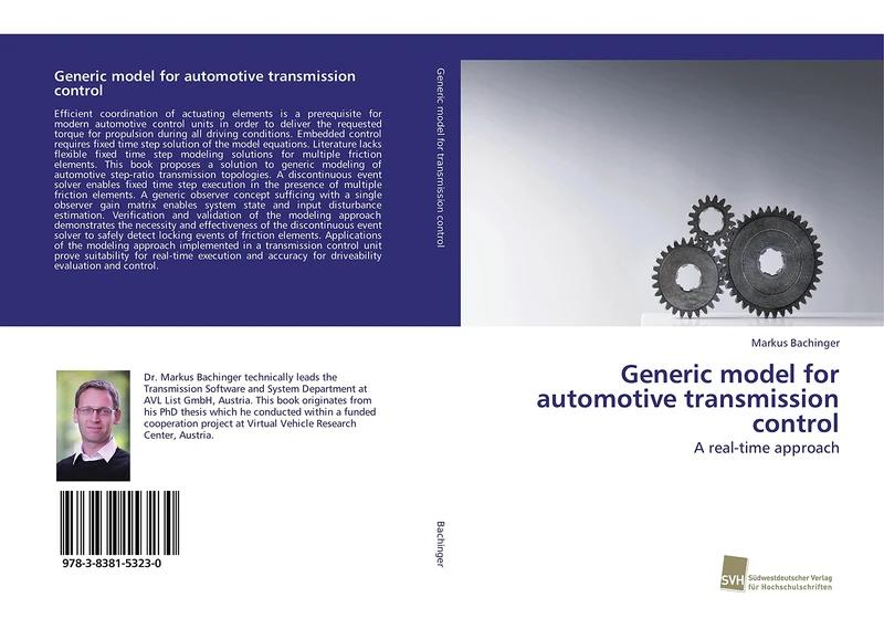 Generic model for automotive transmission control: A real-time approach