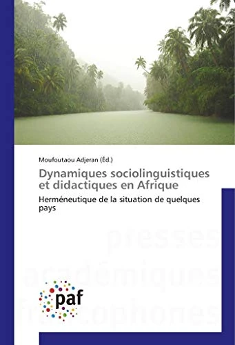 Dynamiques sociolinguistiques et didactiques en Afrique: Herméneutique de la situation de quelques pays