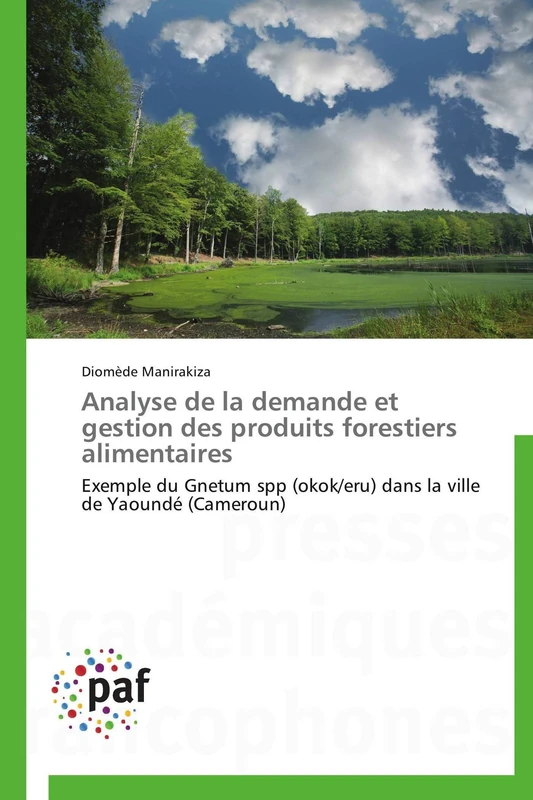 Analyse de la demande et gestion des produits forestiers alimentaires: Exemple du Gnetum spp (okok/eru) dans la ville de Yaoundé (Cameroun) (Omn.Pres.Franc.) - Image 1