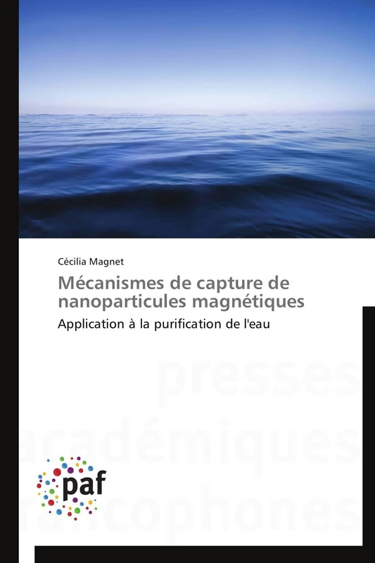 Mécanismes de capture de nanoparticules magnétiques: Application à la purification de l'eau (Omn.Pres.Franc.)
