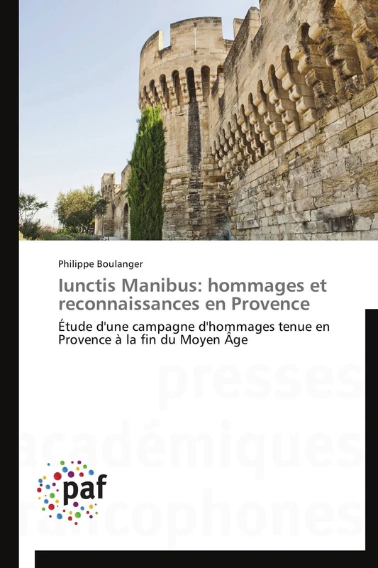 Iunctis Manibus: hommages et reconnaissances en Provence: Étude d'une campagne d'hommages tenue en Provence à la fin du Moyen Âge (Omn.Pres.Franc.) - Image 1