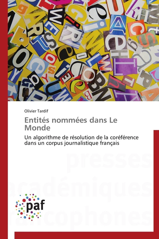 Entités nommées dans Le Monde: Un algorithme de résolution de la coréférence dans un corpus journalistique français (Omn.Pres.Franc.) - Image 1