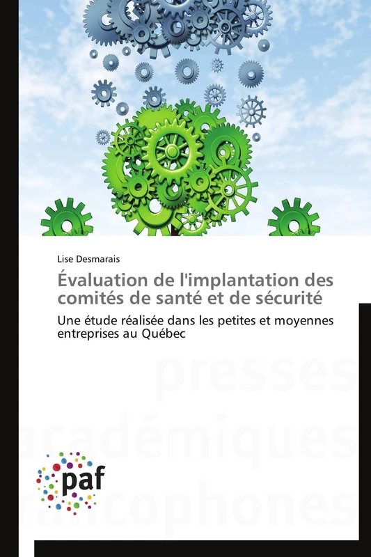 Évaluation de l'implantation des comités de santé et de sécurité: Une étude réalisée dans les petites et moyennes entreprises au Québec (Omn.Pres.Franc.) - Image 1