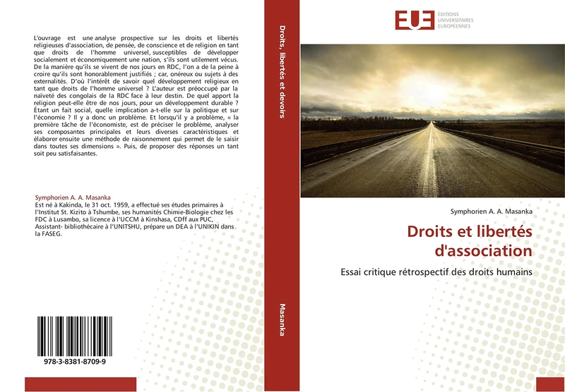Droits et libertés d'association: Essai critique rétrospectif des droits humains (Omn.Univ.Europ.)
