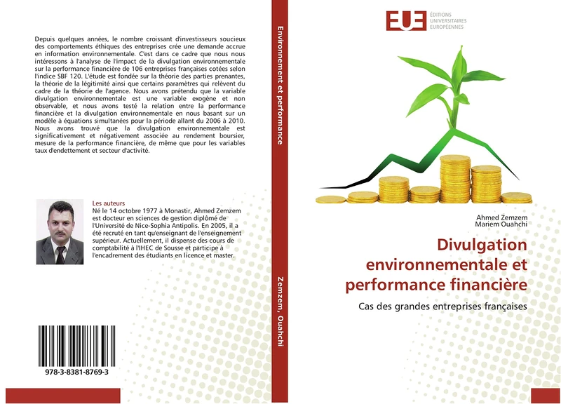 Divulgation environnementale et performance financière: Cas des grandes entreprises françaises (Omn.Univ.Europ.) - Image 1