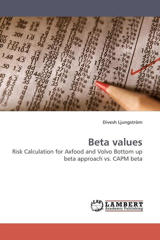 Beta values: Risk Calculation for Axfood and Volvo Bottom up beta approach vs. CAPM beta - Image 1