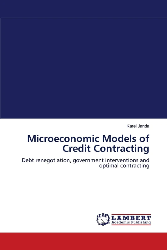 Microeconomic Models of Credit Contracting: Debt renegotiation, government interventions and optimal contracting