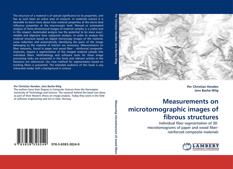 Measurements on microtomographic images of fibrous structures: Individual fiber segmentation of 3D microtomograms of paper and wood fiber- reinforced composite materials