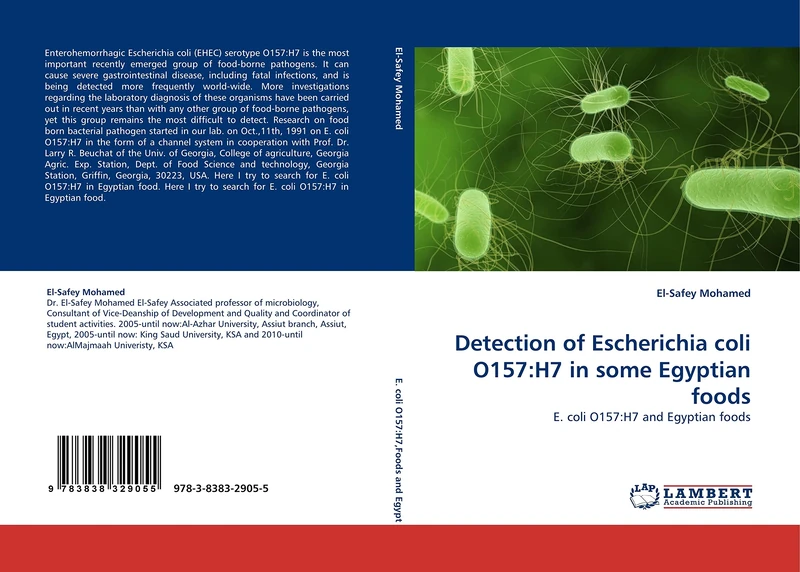 Detection of Escherichia coli O157:H7 in some Egyptian foods: E. coli O157:H7 and Egyptian foods