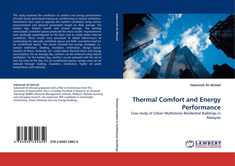 Thermal Comfort and Energy Performance: Case study of Urban Multistorey Residential Buildings in Malaysia