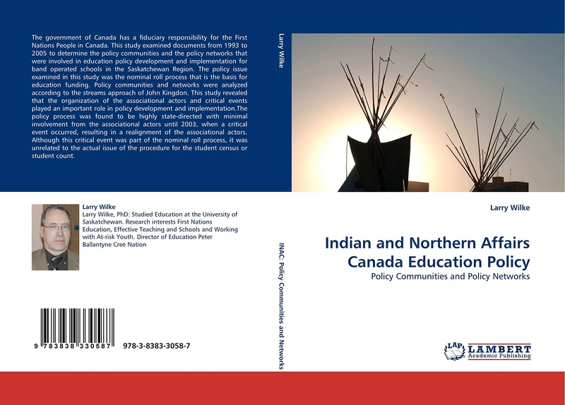 Indian and Northern Affairs Canada Education Policy: Policy Communities and Policy Networks