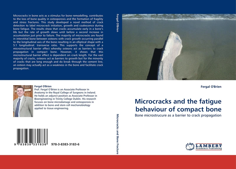 Microcracks and the fatigue behaviour of compact bone: Bone microstrucure as a barrier to crack propagation