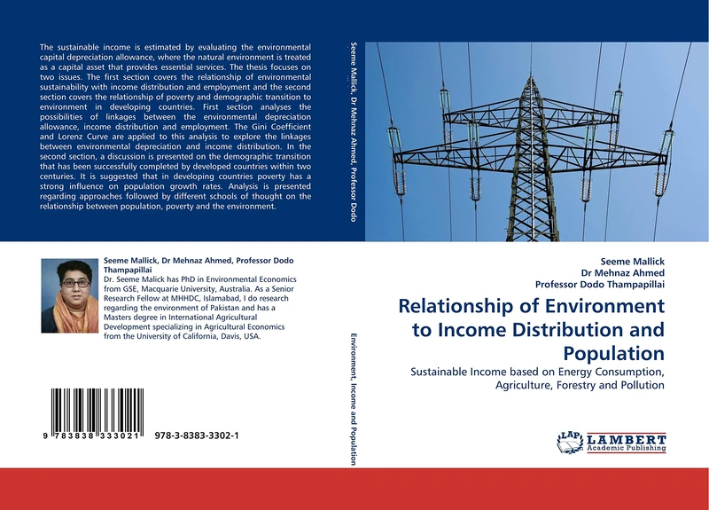 Relationship of Environment to Income Distribution and Population: Sustainable Income based on Energy Consumption, Agriculture, Forestry and Pollution - Image 1