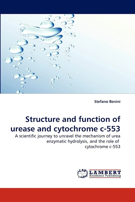 Structure and function of urease and cytochrome c-553: A scientific journey to unravel the mechanism of urea enzymatic hydrolysis, and the role of cytochrome c-553