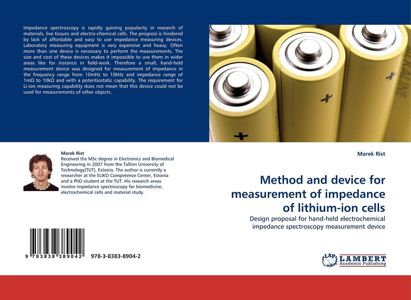 Method and device for measurement of impedance of lithium-ion cells: Design proposal for hand-held electrochemical impedance spectroscopy measurement device - Image 1