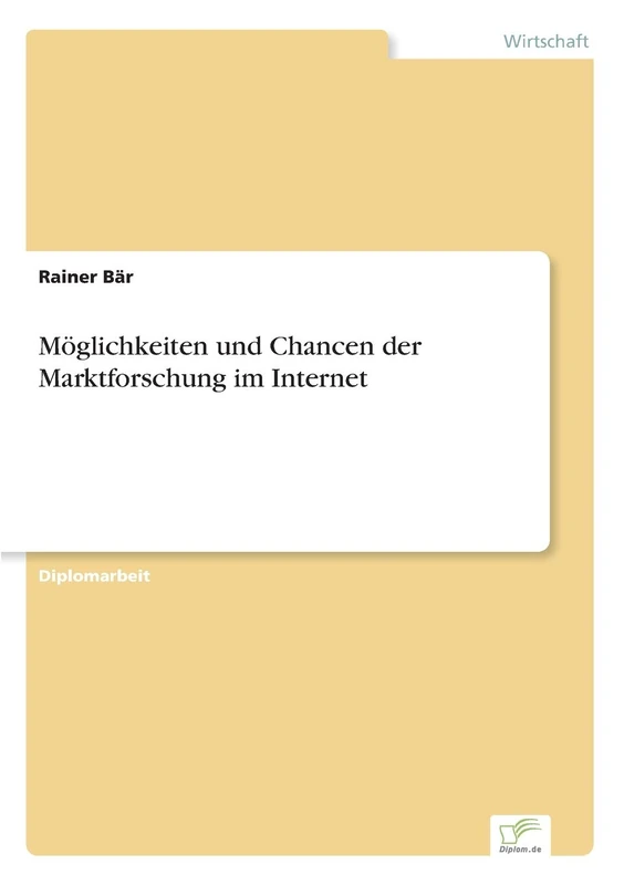 Möglichkeiten und Chancen der Marktforschung im Internet - Image 1