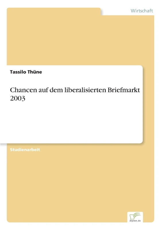Chancen auf dem liberalisierten Briefmarkt 2003 - Image 1