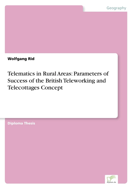 Telematics in Rural Areas: Parameters of Success of the British Teleworking and Telecottages Concept - Image 1