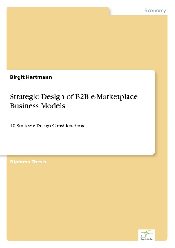 Strategic Design of B2B e-Marketplace Business Models: 10 Strategic Design Considerations - Image 1