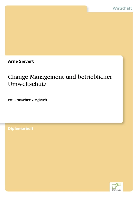 Change Management und betrieblicher Umweltschutz: Ein kritischer Vergleich - Image 1