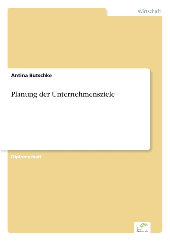 Planung der Unternehmensziele