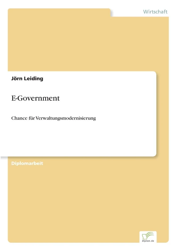 E-Government: Chance für Verwaltungsmodernisierung