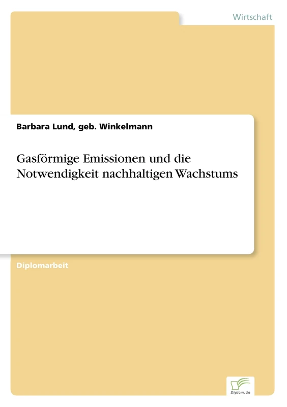Gasförmige Emissionen und die Notwendigkeit nachhaltigen Wachstums