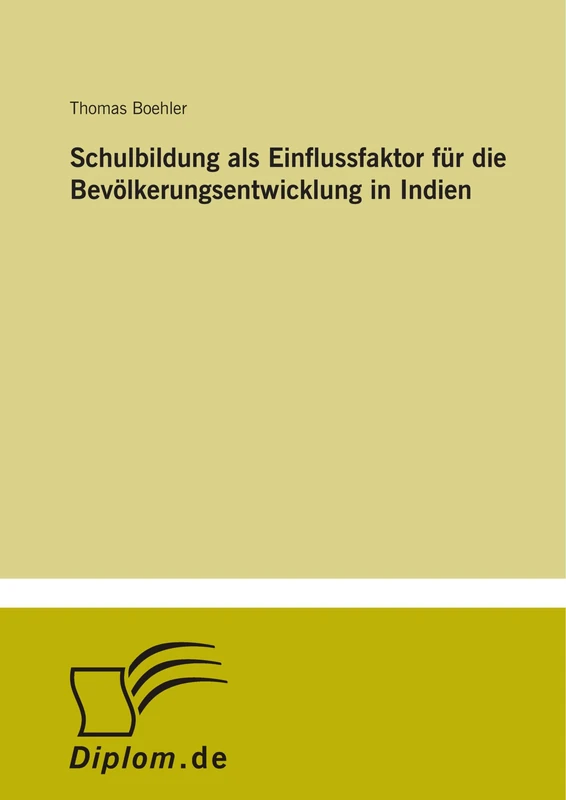 Schulbildung als Einflussfaktor für die Bevölkerungsentwicklung in Indien - Image 1