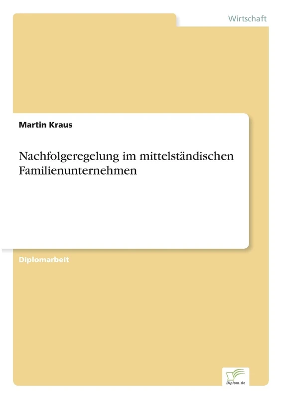 Nachfolgeregelung im mittelständischen Familienunternehmen