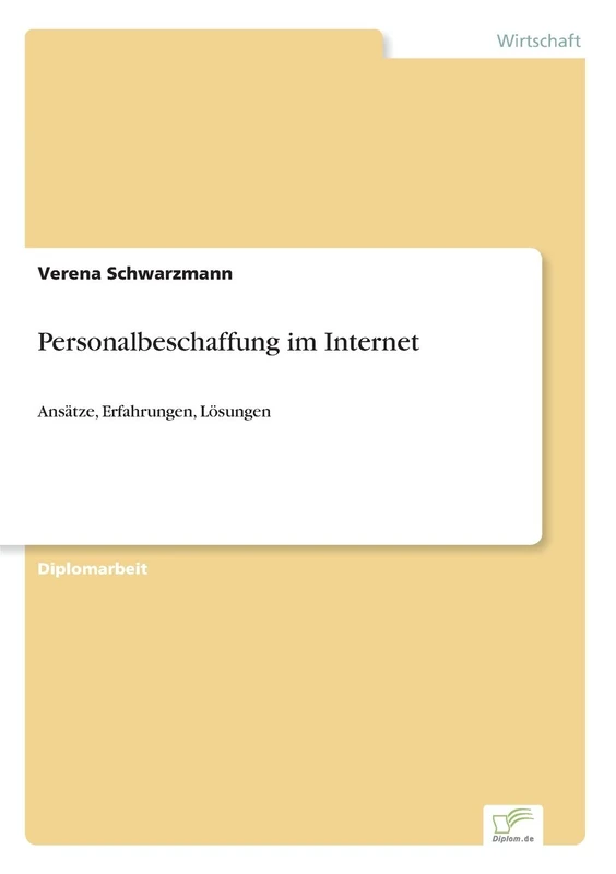 Personalbeschaffung im Internet: Ansätze, Erfahrungen, Lösungen - Image 1