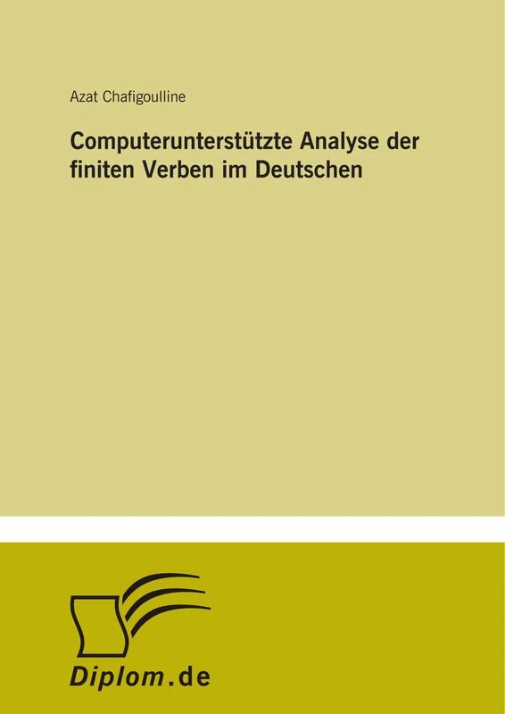 Computerunterstützte Analyse der finiten Verben im Deutschen - Image 1