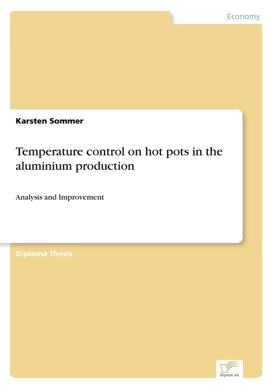 Temperature control on hot pots in the aluminium production: Analysis and Improvement