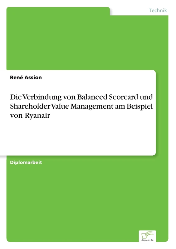 Die Verbindung von Balanced Scorcard und Shareholder Value Management am Beispiel von Ryanair - Image 1
