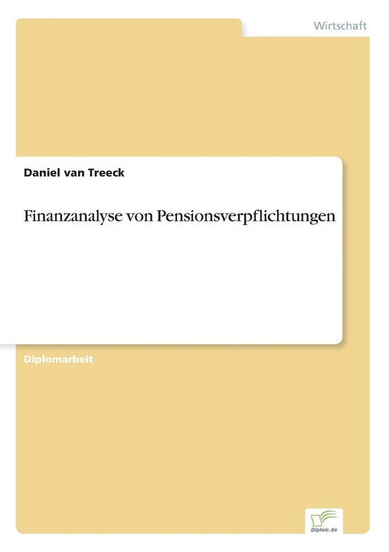 Finanzanalyse von Pensionsverpflichtungen - Image 1
