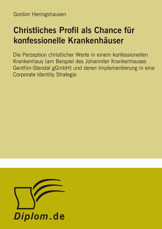 Christliches Profil als Chance für konfessionelle Krankenhäuser