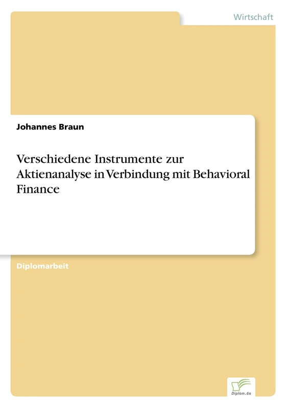 Verschiedene Instrumente zur Aktienanalyse in Verbindung mit Behavioral Finance - Image 1